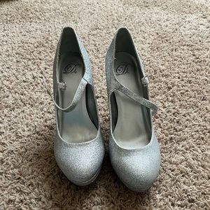 Sparkly heels